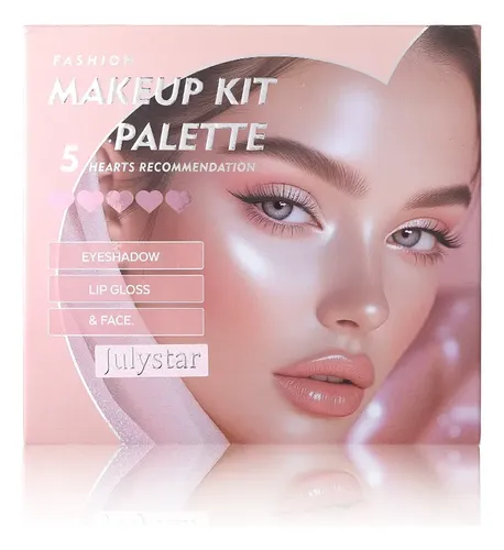 Julystar Paleta 24 Ojos Rubor Iluminador Brillante Escenario