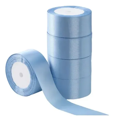 O.o 5 Rollos De Listón De Regalo De 4 Cm, Decoración De O Vi