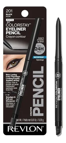 Delineador Waterproof Colorstay Revlon 0.01 Oz Black Noir
