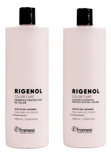 Kit Rigenol Color Care Cabello Teñido Shampoo + Acond 1000ml
