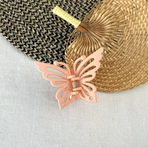 Pack 6 Broches Pinzas Ganchos Para Pelo Mariposa Verano