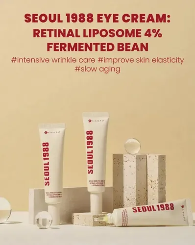 Crema De Ojos Ksecret Seoul 1988: Retinal Liposome 4% 2 Unid Momento de aplicación Día Tipo de piel Acneica