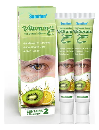 Pomada Contorno Ojos Vitamina Para Milium X2