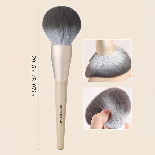 Brocha Portátil Fluffy Highlight En Polvo Para Maquillaje Su