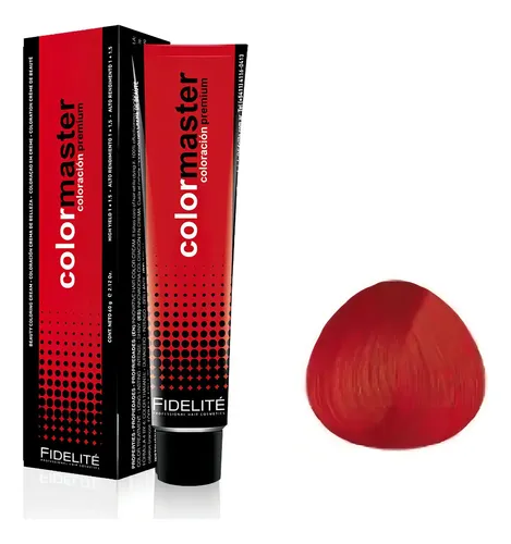 Tintura Fidelité Colormaster Profesional Tono 7.66r X 60gr Tono 7.66R rubio rojizo y rojo