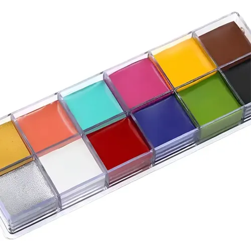 Paleta Maquillaje Artístico Cremoso Al Aceite Paris Night