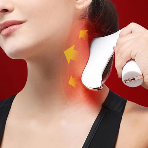 Herramienta Raspadora Eléctrica Gua Sha, Blanca