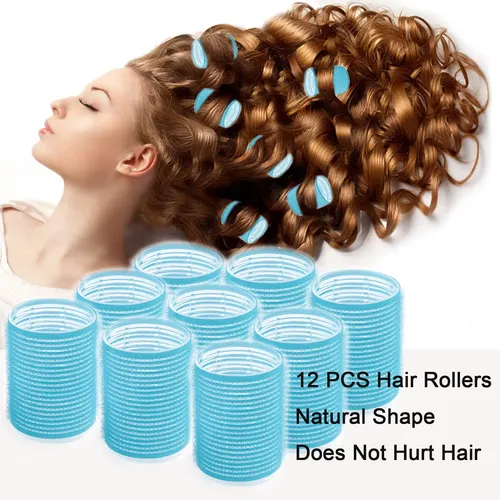 Rulos De Peluquería Pikbiu Salon, Paquete De 12 Unidades