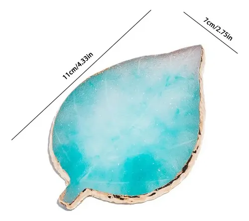 Paleta Mezcladora Para Nail Art Uñas Piedra De Resina Color