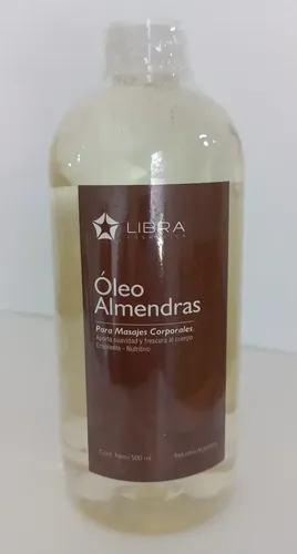 Libra cósmetica Oleo Para Masajes Almendra 500ml