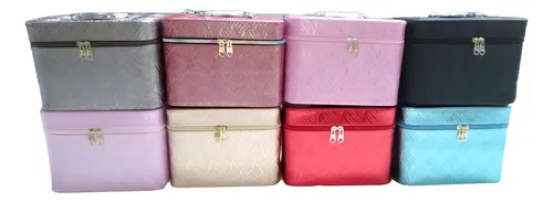 Set X3 Organizadores Rectangulares Maquillaje Viaje Belleza