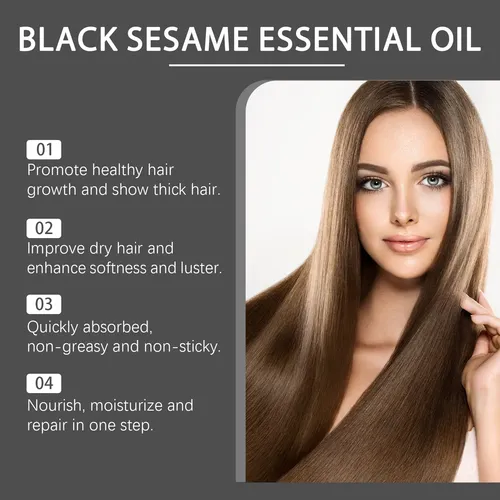 Sérum Capilar Con Sésamo Negro Hoegoa Shine Treatment