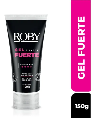 Roby Gel Fijación Fuerte Para El Cabello X 150 G