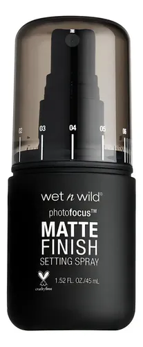 Wet n Wild Spray Fijador De Maquillaje Acabado Mate Finish en Bruma