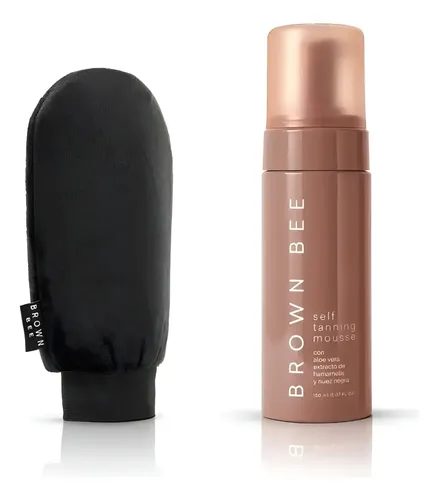 Kit Autobronceante Brown Bee Air Mousse 150 Ml + Guante 150 Ml