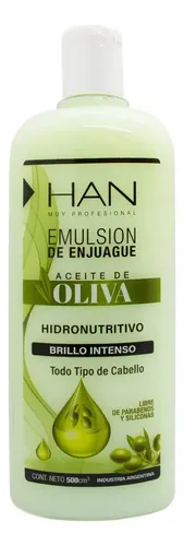 Shampoo + Acondicionador Aceite De Oliva Han 500ml