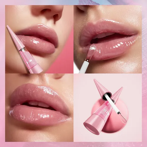 Brillo Labios Transparente Hidratante Voluminizador 5 Tonos