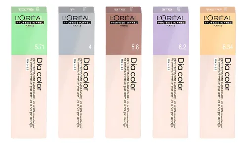 Tintura Loreal Día Color Tono Sobre Tono Profesional 60grs
