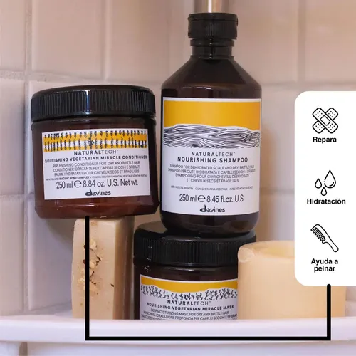 Nourishing Vegetarian Miracle Conditioner Davines 250ml