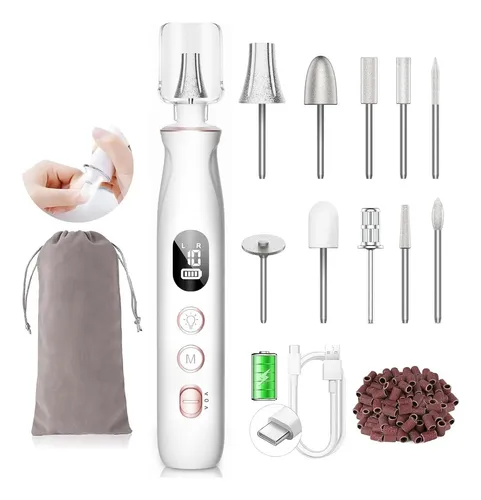 Electric Nail Drill,20,000 Rpm Cordless Nail File Kit