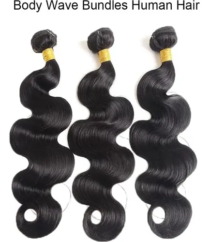 Paquetes De Cabello Humano 16 18 20 Pulgadas Onda Corporal