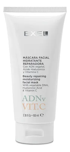Máscara Facial Hidratante Reparadora Con Vit.c 100ml Exel Tipo De Piel Todo Tipo De Piel