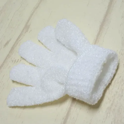 1 Par De Guantes Exfoliantes Para Baño, Exfoliante Corporal