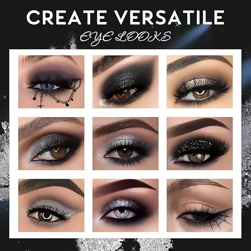Paleta De Sombras K’apeine 15 Tonos Mate/brillo/gótico