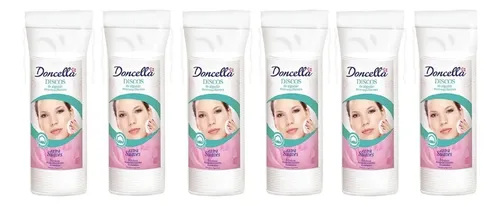 Discos Desmaquillante Doncella 480 Unidades X 6 Packs