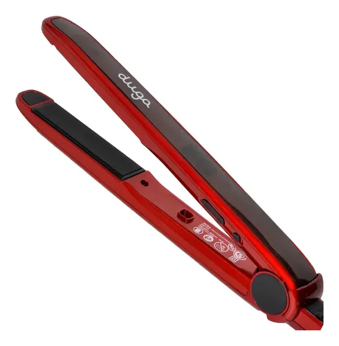 Plancha de Pelo Duga SWB-103 Cerámica Tourmaline Rojo 230°C