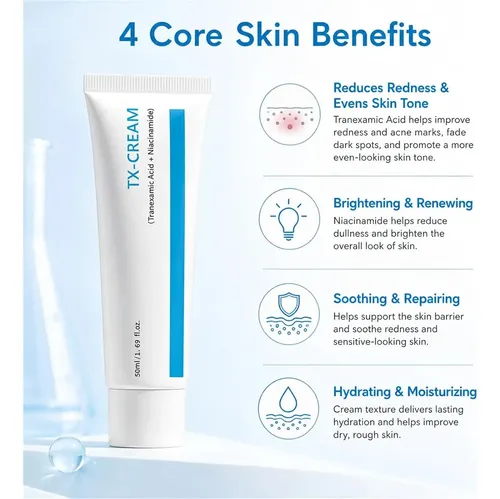 Crema Facial Hidratante Con Niacinamida M41, Manchas Oscuras
