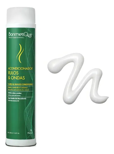 Bonmetique Acondicionador Rulos & Ondas 350ml – Macadamia