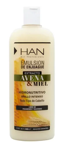 Han Kit Avena Miel Shampoo + Acondicionador 500ml Local
