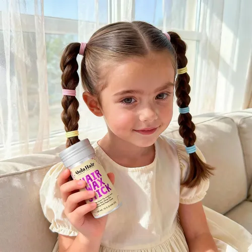Cera Para El Cabello Dolahair En Barra, 75 G, Con 60 Cintas