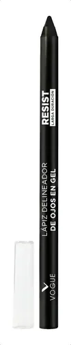 Vogue Resist Lápiz Delineador De Ojos En Gel Negro Mate