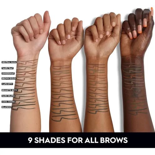 Lápiz Para Cejas Urban Decay Brow Blade 2-en-1 Negro 13.6g