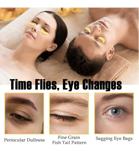 30 Pares De Mascarillas Labiales Y Parches Para Ojos Eakroo