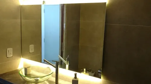 Baño Espejo Con Luz Led