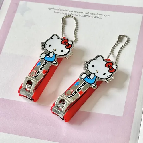 Cortauñas Antisalpicaduras Hello Kitty Para Mujer