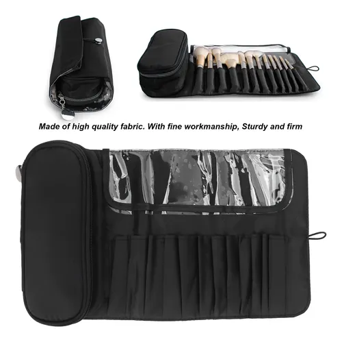 Hjm Bolsa De Maquillaje Plegable Para Guardar Brochas