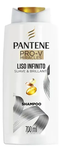 Shampoo Pantene Liso Infinito Pro-V Miracles 700 ml