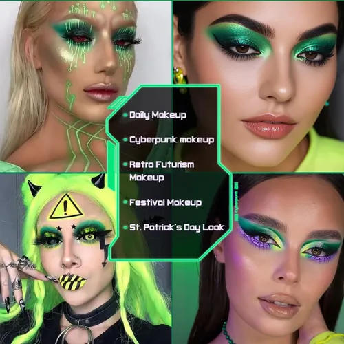 Afflano Paleta Sombras Multicromáticas Verde