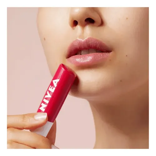 Nivea Bálsamo Labial Cereza Cherry Shine X4.8g