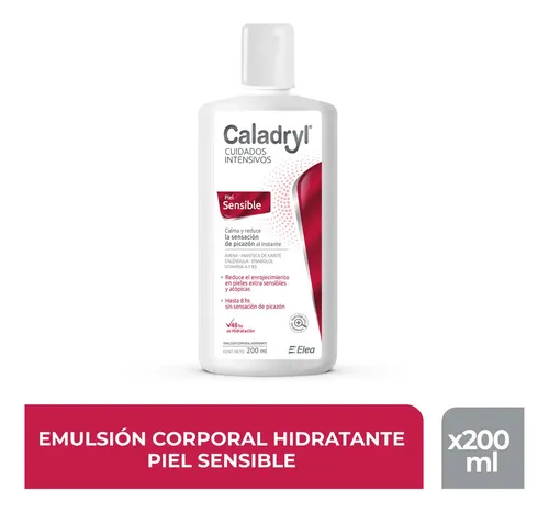 Emulsión Corporal Caladryl Piel Sensible 200ml Crema Elea