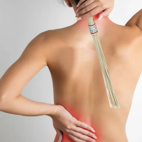 Bamboo Sauna Sticks Fitness Sticks Pat Portable