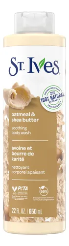 Body Wash St. Ives, Manteca De Avena Y Karité, 650 Ml, Hidra