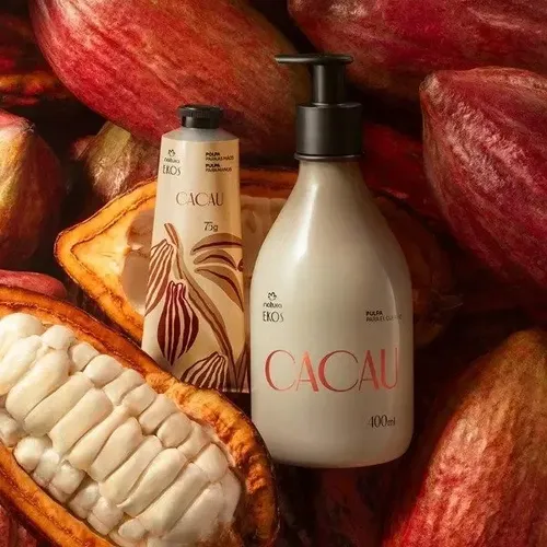 Duo Hidratante Corporal + Manos Natura Ekos Fragancia Cacao