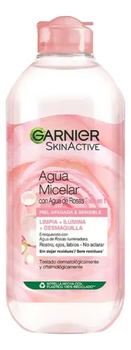 Agua Micelar De Rosas Garnier Skin Active 400ml