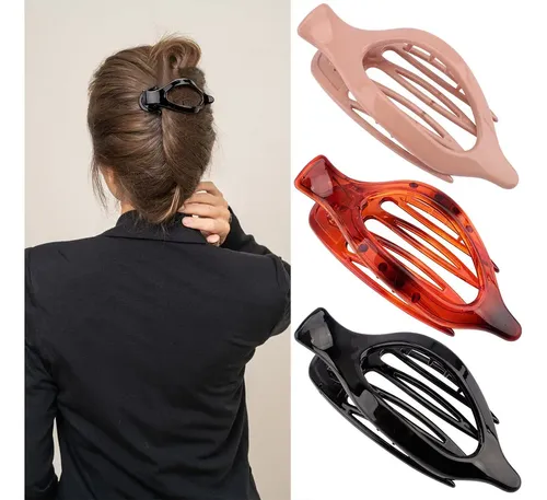 Atoden – 3 Pinzas For El Pelo Con Forma De Pico De Pato De