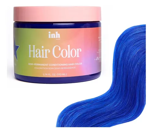Colorante Semipermanente Inh Azul Azurite 190 G